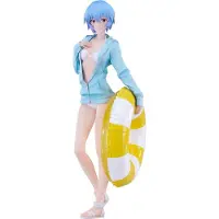 Good Smile Company Up Rebuild Of Evangelion Pop Parade L Beach Queens:rei Ayanami 22 Cm Figur One Size