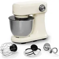 Klarstein Bella Evo Küchenmaschine – 1500W, 5L Edelstahlschüssel, 12 Stufen, Planetenmischsystem, Pulsfunktion, Knethaken & Schneebesen, Rührmaschine, Food Processor, Sahne
