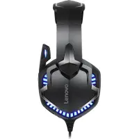 Lenovo Gamer HS15 Headset für PS4 PS5 Schwarz Hellblau