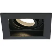 HOFTRONIC™ LED Einbaustrahler 4W 345lm 2700K Schwarz IP20 dimmbar schwenkbar