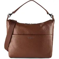Mandarina Duck Mellow Leather Hobo - Schultertasche 33 cm (milk chocolate)