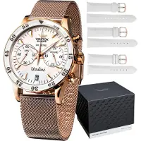Vostok Europe Damenuhr VK64-515B528B Roségold