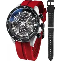 Vostok Europe 6S10-320E693SR rote Uhr