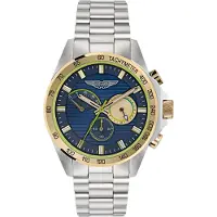 Aston Martin Herren Uhr Chronograph Armbanduhr AML THRILL MTRH1F505 Edelstahl