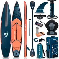 Thunder | MISTY 365 | SUP Board Set | 365 cm | aufblasbar | Kajakfunktion | Komplettset mit Zubehör | Traglast 150 kg