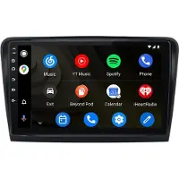 AWESAFE Android Autoradio 10 Zoll 128GB für Skoda Superb (2008–2015) mit CarPlay & Android Auto Navigation & Bluetooth