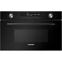 Heinner HMW-MDBI34CTBK, Integriert, Grill-Mikrowelle, 34 l, 900 W, Drehregler, Tasten, Schwarz