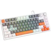 Savio ASTRAL WHITE JADE 3 COLOURS, 75%, Kabelgebunden, USB, QWERTY