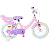 Volare Olivia Kinderfahrrad - Mädchen - 16 Zoll - Rosa - Zwei Handbremsen