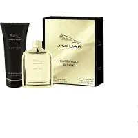 Sirowa JAGUAR Classic Gold Herren-Geschenkset (Eau de Toilette 100 ml + Duschgel 200 ml)
