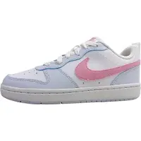 Nike Court Borough Low Sportschuhe Kinder Sneaker sportlicher Schnürer Weiß Freizeit