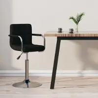 vidaXL "im Angebot" Barhocker Schwarz Stoff - Barhocker CC12487