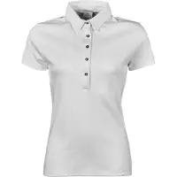Tee Jays 1441 | Damen Pima Baumwolle Polo / Pima-Baumwolle - Farbe: White - Größe: XXL