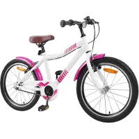 vidaXL Kinderfahrrad 18 Zoll für 5-7 Jahre alt Rosa