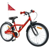 vidaXL Kinderfahrrad 18 Zoll für 5-7 Jahre alt Rot