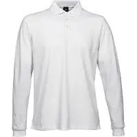 Tee Jays Herren Luxury Stretch Longsleeve / Polo-Shirt, Langarm BC3306 (XL) (Weiß)