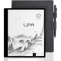 Lipa ET10 Ereader 10 Zoll – 64 GB – Mehr Sprachen – Ebook & Hörbuch – E-Reader für Ebooks – Mit Google Playstore – Mit Hülle und Stylus Pen – E-Ink