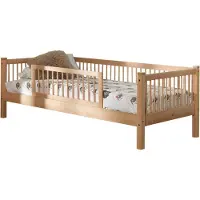 Vipack Kabinenbett Forrest 90x200 cm mit Bettgitter - Buche