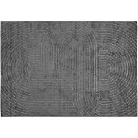 vidaXL Innen- und Außenteppich PALMERAS Anthrazit 340 x 240 cm