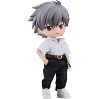 Good Smile Company Rebuild Of Evangelion Nendoroid Doll Kaworu Nagisa Actionfigur 14 Cm Grau Grau One Size
