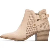 Xti für Damen. 14526502-BEIGE Stiefelette 145265 beige (39), Wohnung, Keine, Lässig