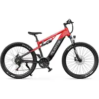 SmartAI E-Bike 250W BAFANG Motor Herren Damen Elektrofahrrad 48V 13.5AH Akku E Mountainbike E-MTB 27.5" – 36V 250W, Shimano 14-Gang , 90 km Reichweite E bike