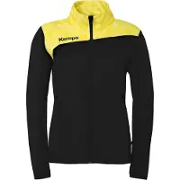 Kempa Athletics 29 Poly Jacke , Größe:L, Farben:schwarz/limonengelb