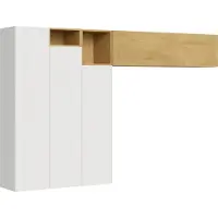 Itamoby Zusammensetzung der Wohnzimmerwand H22 L.274 H.173,6 T.39,2