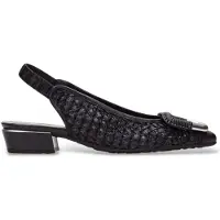 Hispanitas für Damen. RHV264658 Schwarze Azucena-Schuhe (37), Leder, Wohnung, 1 bis 3 cm, Keine, Lässig, Party, Klassisch