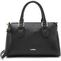 L.credi Handtasche Umhängetasche Ramea Hand Bag Black schwarz