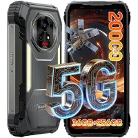 Blackview 2026 Xplore 2 eSIM Satellitentelefon,5G Ohne Vertrag, 36+256GB, Dimensity 8300/120W,20000mAh,Infrarot-Fernbedienung,NFC/IP69K, ourdoor handy