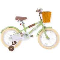 Buxibo - Kinderfahrrad für Jungen - Luca - 16 Zoll - Grün