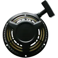 Wiltec LIFAN Ersatzteil für 9 PS Benzinmotor Handstarter, Seilstarter für 4-Takt Motor, Benzin Motor luftgekühlt, Go-Kart Motor E10 kompatibel
