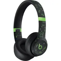 Apple Beats Solo 4 Minecraft Special Edition Charged Wireless On-Ear Headphones Black, MYJ03ZM/A, Bluetooth