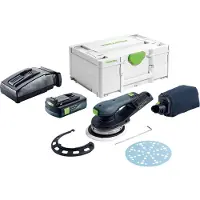 Festool ETSC 2 150-Basic Akku Exzenterschleifer 18 V 150 mm Brushless + 1x Akku 3,0 Ah + Ladegerät + Systainer