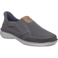 Josef seibel NEW ANVERS 25 Herrenschuhe - bequeme Slipper - Halbschuhe grau
