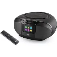 JVC CD-Player Rd-E 664 DAB Bluetooth Schwarz 25,5x12,8x15,5 cm