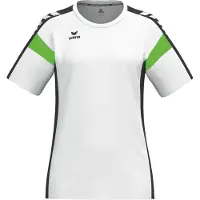Erima CELEBRATE 125 T-Shirt Function , Größe Damen:42, Farben :white/green gecko