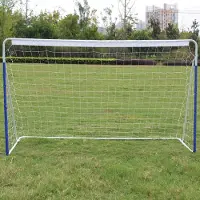 MODFU Fußballtor Spielezubehör aus Fünf-Strang-Nylongewebe und Oxford-Gewebe,geeignet für Jugendliche, Erwachsene und Sportler (Blau)