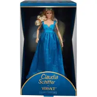 Mattel - Barbie Signature Supermodel Claudia Schiffer Doll In Versace Gown