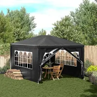Prolenta Maison Exclusive - Partyzelt 3x4 m Anthrazit