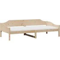 Syfax Massivholzbett ohne Matratze 90x190 cm Kiefernholz