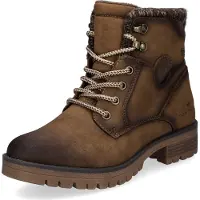 Tom Tailor Damen Schnürboot braun