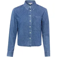 Marie Lund Bluse in indigo | Gr.: 36
