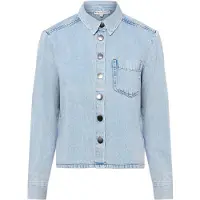 Marie Lund Jeansbluse Birgit in bleached - 0003 | Gr.: 34