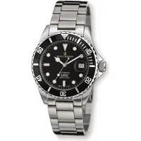 Revue Thommen Herren Uhr Analog Automatik XL Diver 17571.2137 Edelstahl