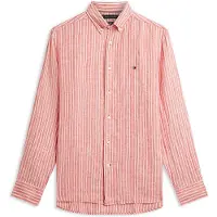 Tommy Hilfiger Hemd Bengal MW0MW42400 Hellorange Regular Fit