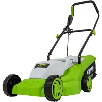 Vito Elektro-Rasenmäher 1200W Fläche 300M2 Schnitt 32 cm 3 Schnitthöhe 20-65 mm Behälter 30L