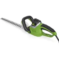 Vito Heckenschere 600W Doppelmesser 59cm Handschutz Griff mit Schalter