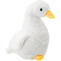 Leantoys Pluszowa G Maskotka Biaa Przytulanka Pluszak Kaczka 40 cm